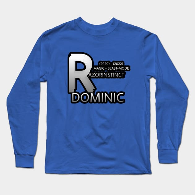 "Razor" Dominic Long Sleeve T-Shirt by YBW